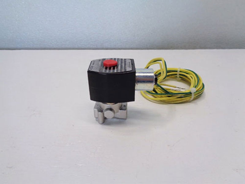 ASCO Red Hat 2-Way 1/4" Solenoid Valve EFHT8016H1 & HV427246002