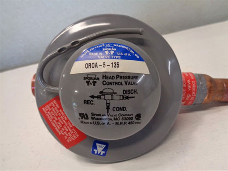 Sporlan Head Pressure Control Valve OROA5135
