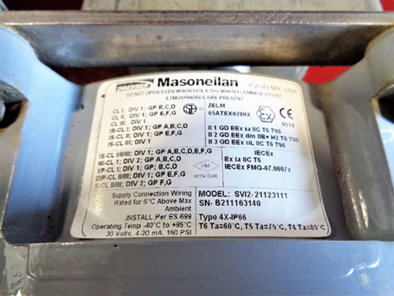 Dresser Masoneilan V-Max 3" 150# SS Control Valve, #33-36425, FCV-600-56