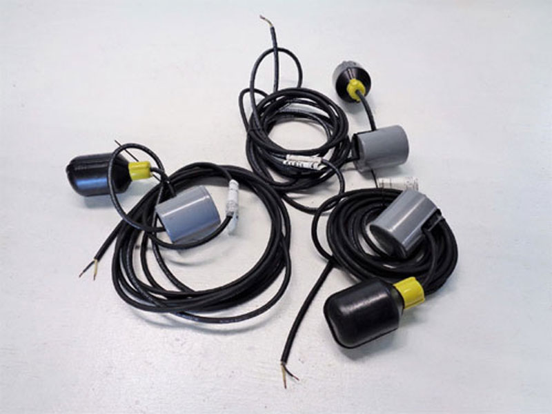 LOT (3) SJE Rhombus Signalmaster Control Float Switch, 1006068, 20ft