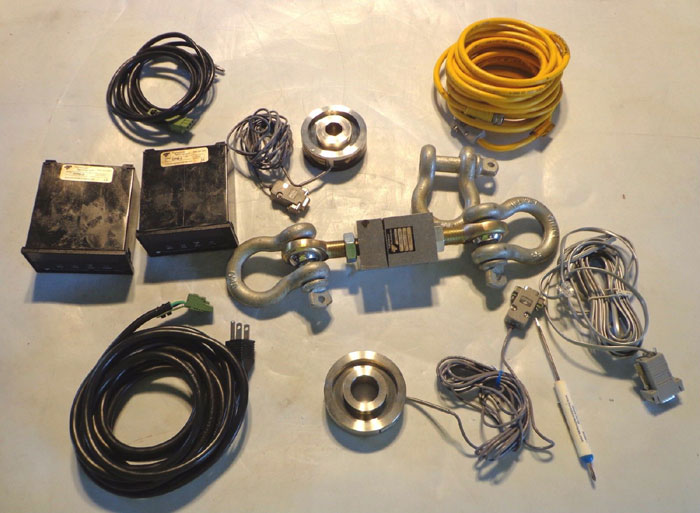 TRANSDUCER TECHNIQUES MOBILE KIT LOAD CELL DISPLAYS DPM-3 & 10K LOAD CELLS