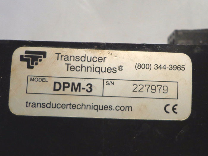 TRANSDUCER TECHNIQUES MOBILE KIT LOAD CELL DISPLAYS DPM-3 & 10K LOAD CELLS