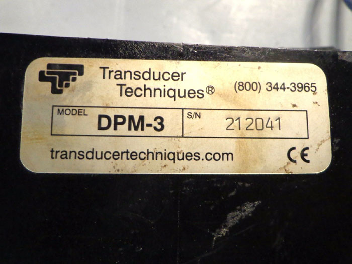 TRANSDUCER TECHNIQUES MOBILE KIT LOAD CELL DISPLAYS DPM-3 & 10K LOAD CELLS