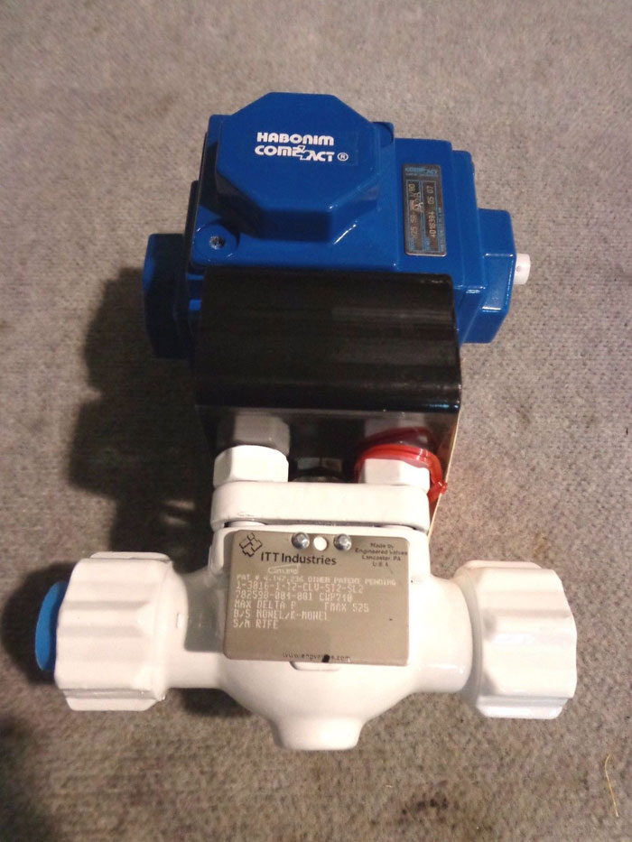 ITT INDUSTRIES 1" 600# DIAPHRAGM VALVE H25