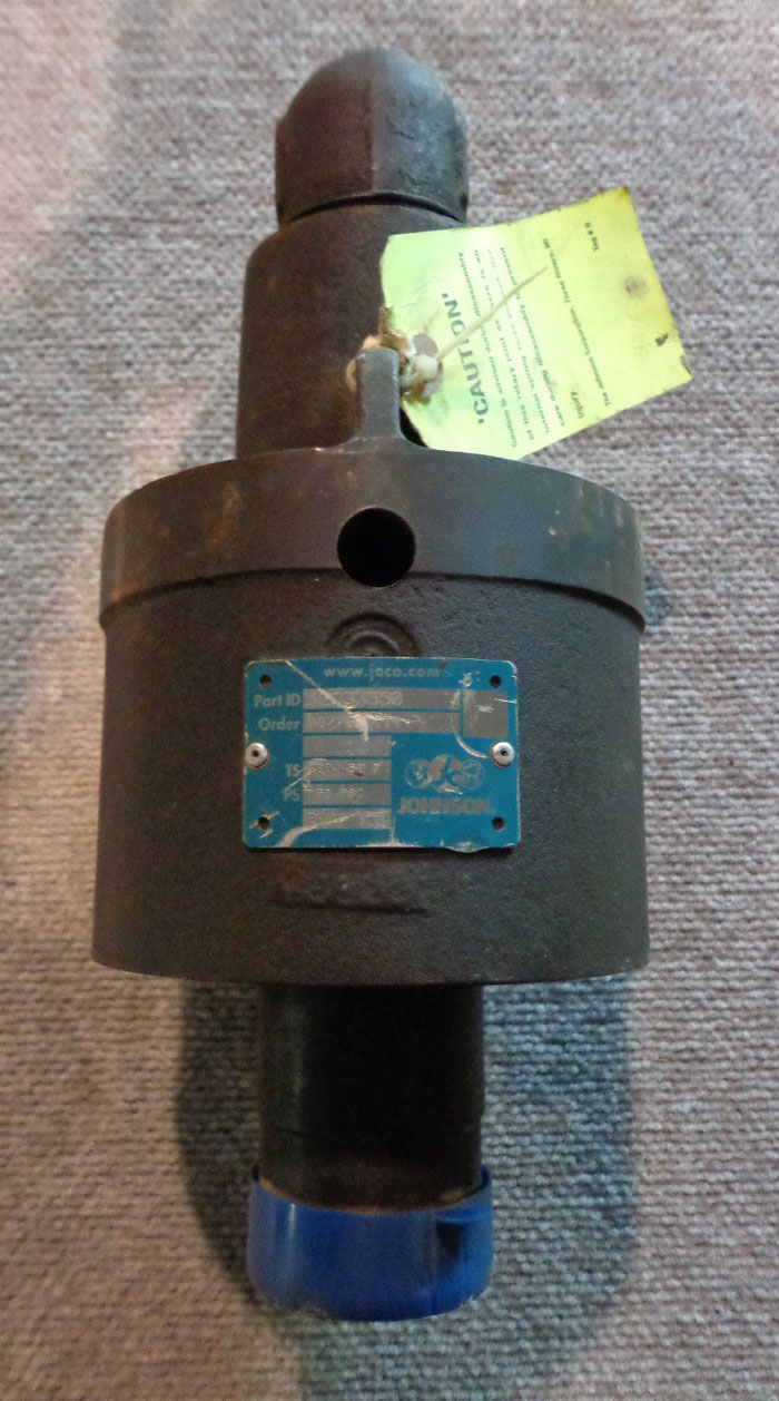 JOHNSON PRESSURE WATER 2" JOINT VALVE 12D33550