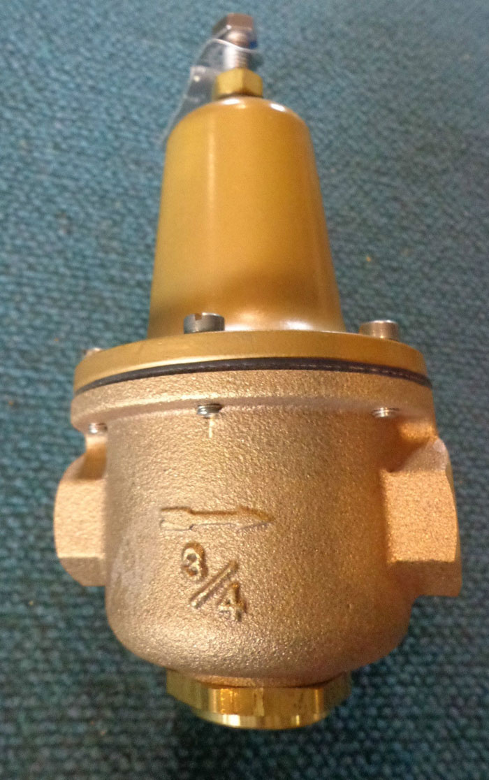 WATTS PRESSURE REDUCING VALVE 3/4"