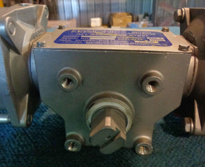 KEYSTONE MORIN ACTUATOR M46SR-60, STAINLESS STEEL