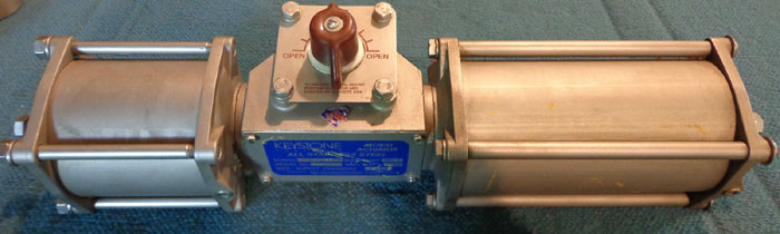 KEYSTONE MORIN ACTUATOR M46SR-60, STAINLESS STEEL