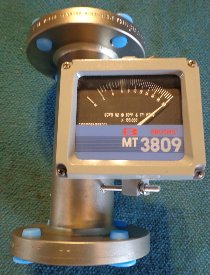 BROOKS MT3809 2" 150# VARIABLE AREA FLOWMETER 3809EB5DAKAA1A1