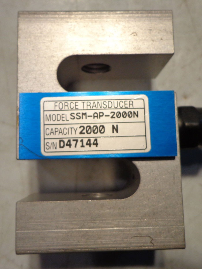 Interface S-Type Load Cell Transducer, 2000 Capacity, SSM-AP-2000N
