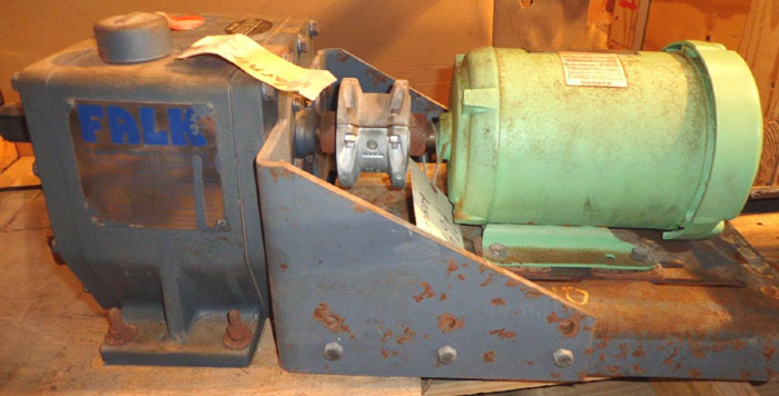 FALK ENCLOSED GEAR DRIVE 1020F  2A W/ US MOTORS HIGH EFFICIENCY MOTOR