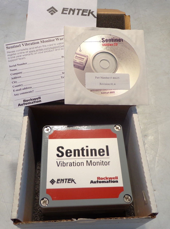 ENTEK ROCKWELL AUTOMATION SENTINEL VIBRATION MONITOR 46638 NEW IN BOX