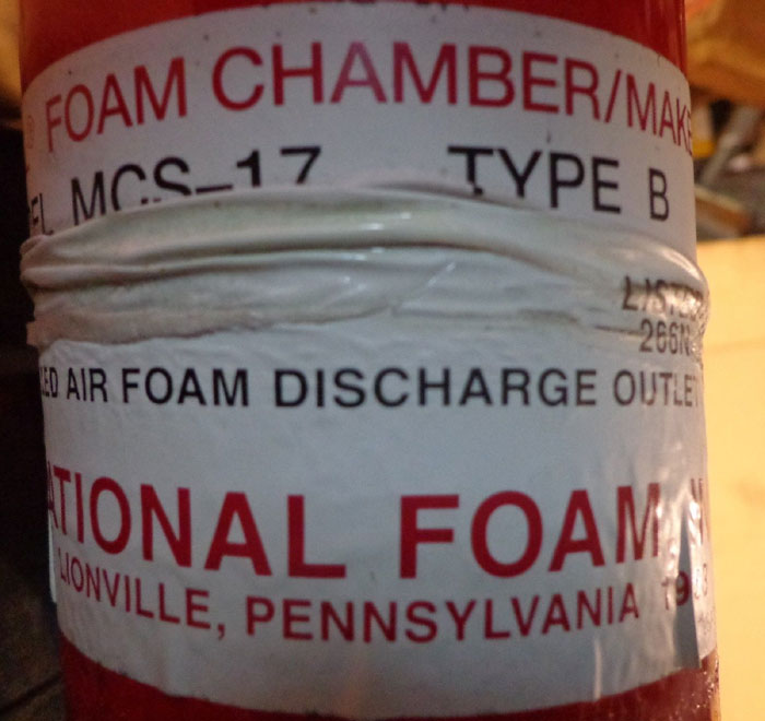 NATIONAL FOAM 6", FOAM CHAMBER, Model MCS17, Type B