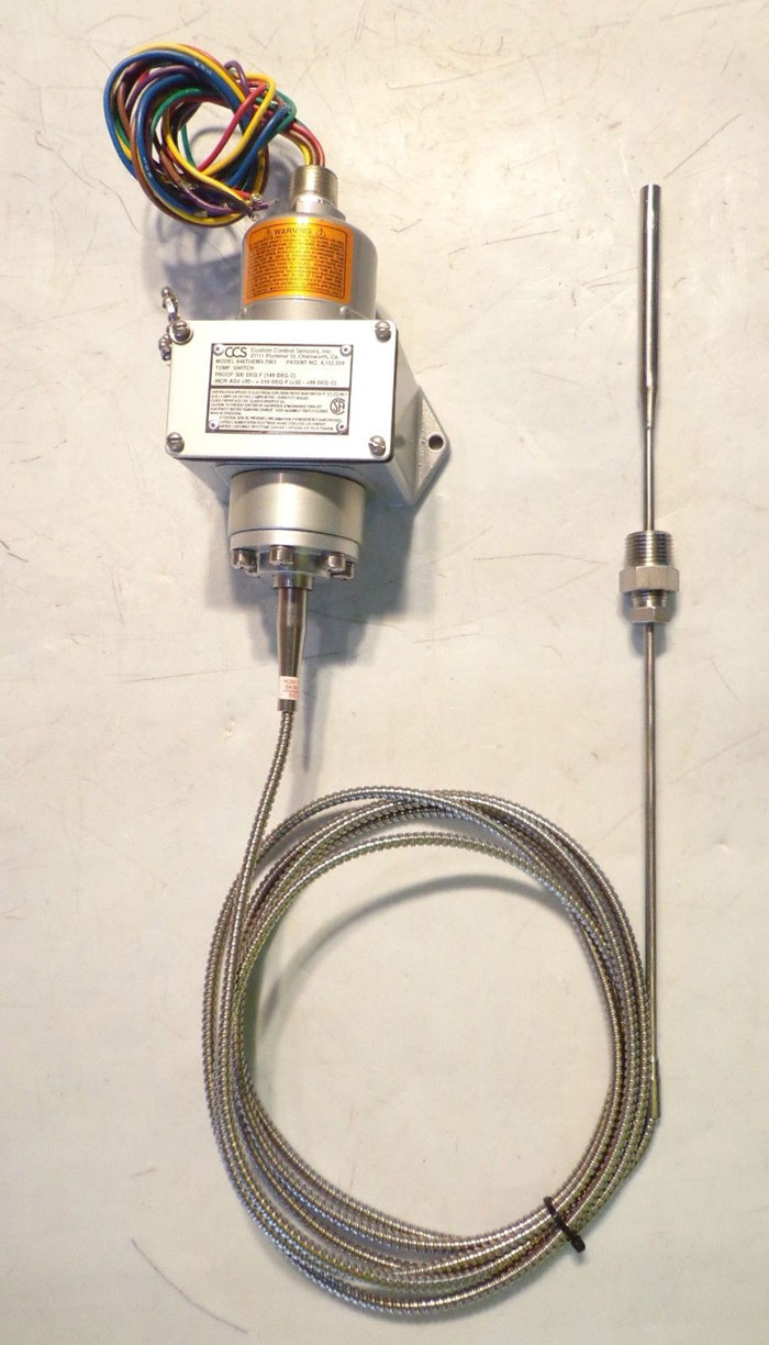 CUSTOM CONTROL SENSOR - MODEL: 646TUEM3-7001 w/ PROBE