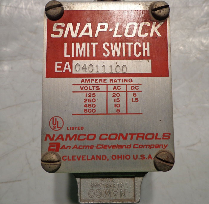 NAMCO SNAPLOCK LIMIT SWITCH