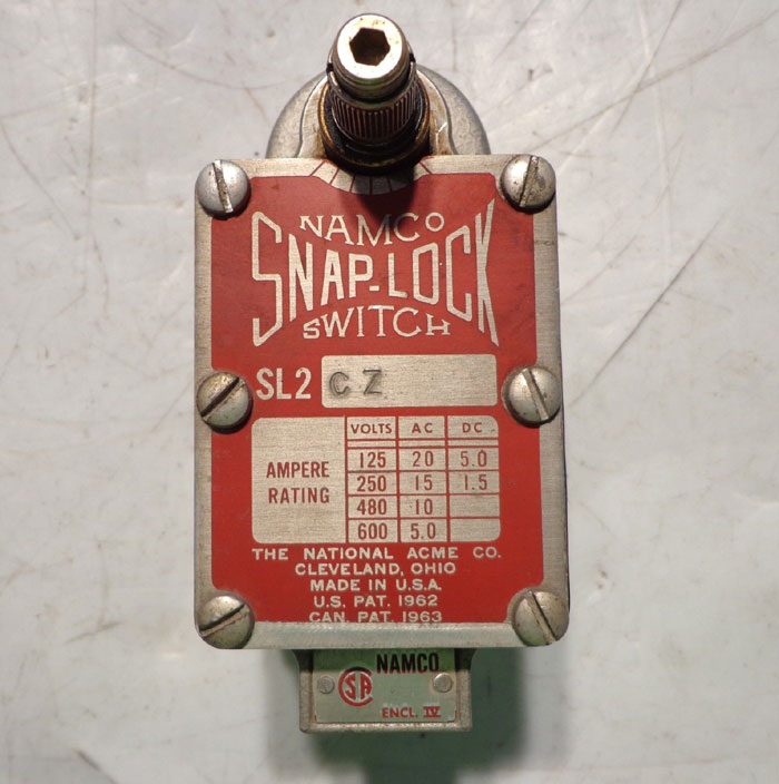 NAMCO SNAPLOCK LIMIT SWITCH