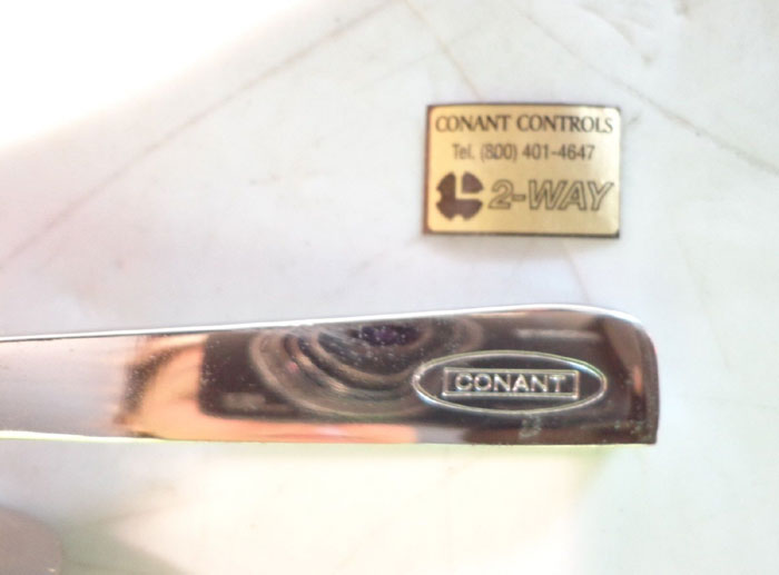 CONANT CONTROLS CONTROL SECTOR VALVE - SOLID S/S ROTOR  - 2WAY 4 POSITION
