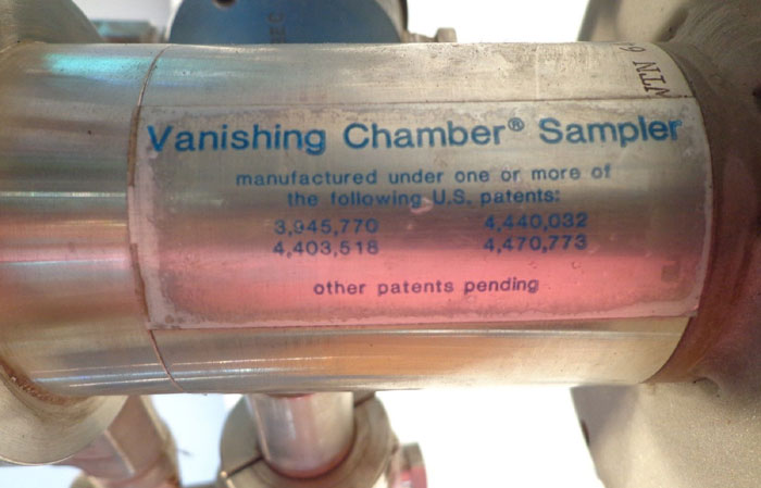 WELKER VANISHING CHAMBER SAMPLER GSS-4