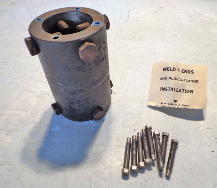 PLIDCO 1-1/2" HIGH PRESSURE MECHANICAL COUPLING