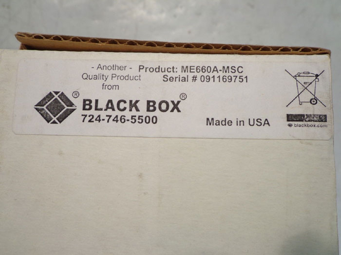 BLACK BOX 724746-5500 FLEXPOINT 232  - MODEL# ME660A-MSC