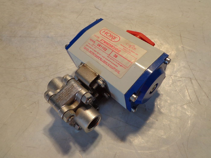 HOKE BALL VALVE w/ ACTUATOR  7E2TF08F08Y7S10V