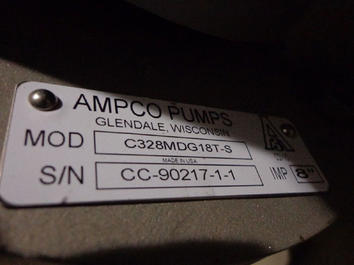 AMPCO PUMP C328MDG18T-S