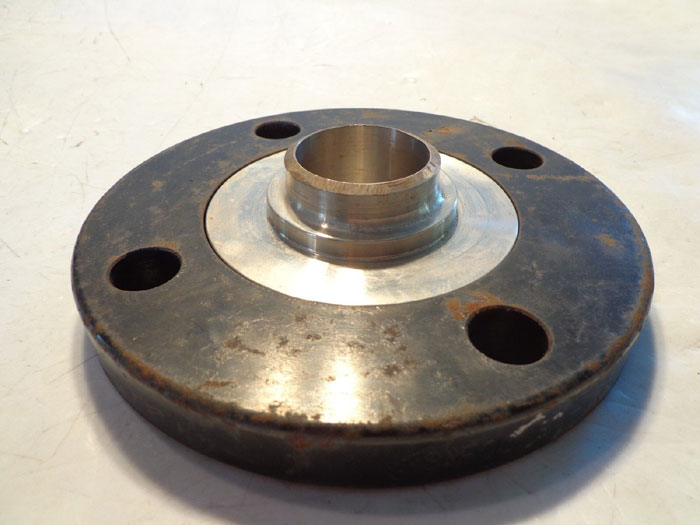 LOT OF (2) SIFCO 2-1/2" STAINLESS INSERT FLANGES