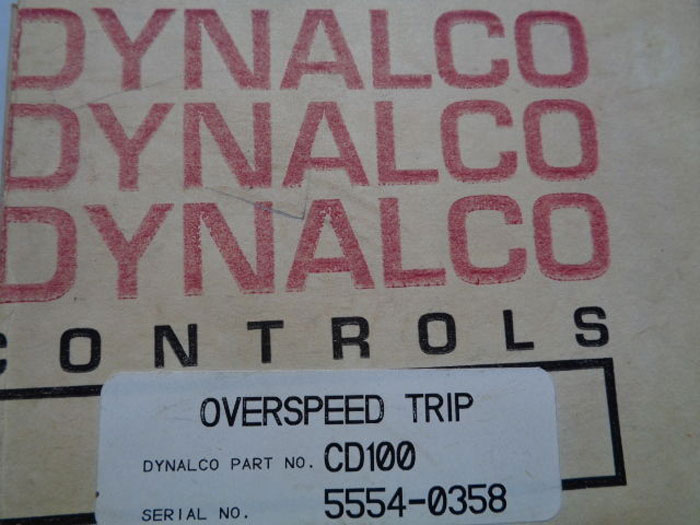DYNALCO CONTROLS OVERSPEED TRIP