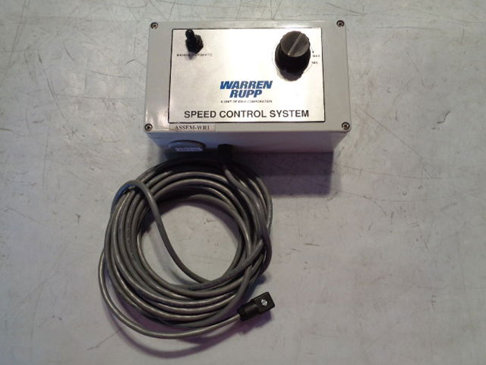 WARREN RUPP ELECTRO-PNEUMATIC SPEED CONTROL SYSTEM - MODEL ASSEM-WR1