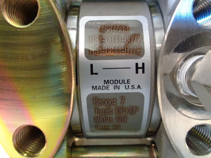 ROSEMOUNT PRESSURE TRANSMITTER 1151GP7E22