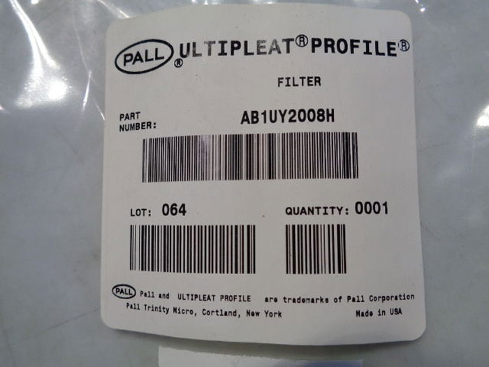 LOT OF (43) PALL ULTIPLEAT PROFILE FILTERS AB1UY2008H