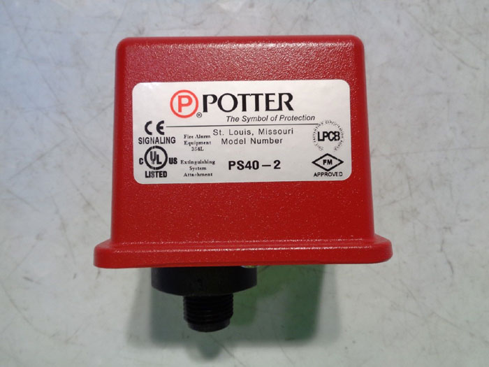 POTTER HIGH-LOW PRESSURE SWITCH PS40-2