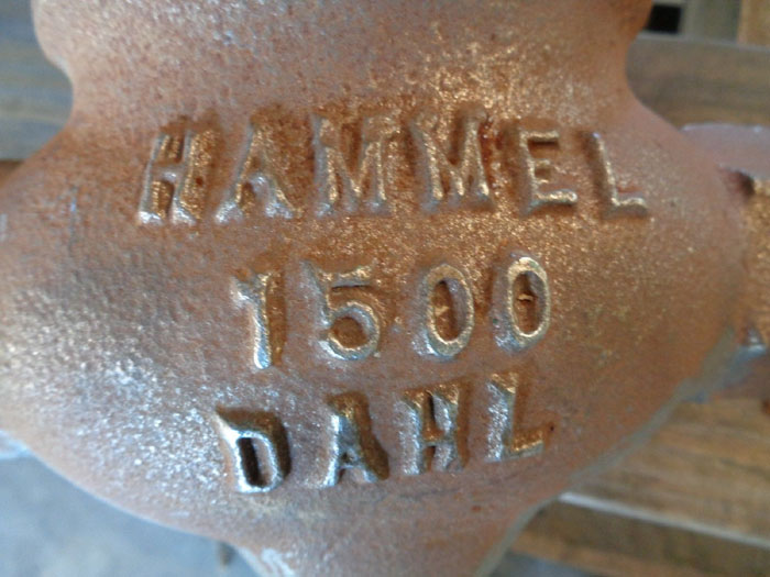 HAMMEL DAHL CONTROL VALVE 810DNF62AAXW8-JD201