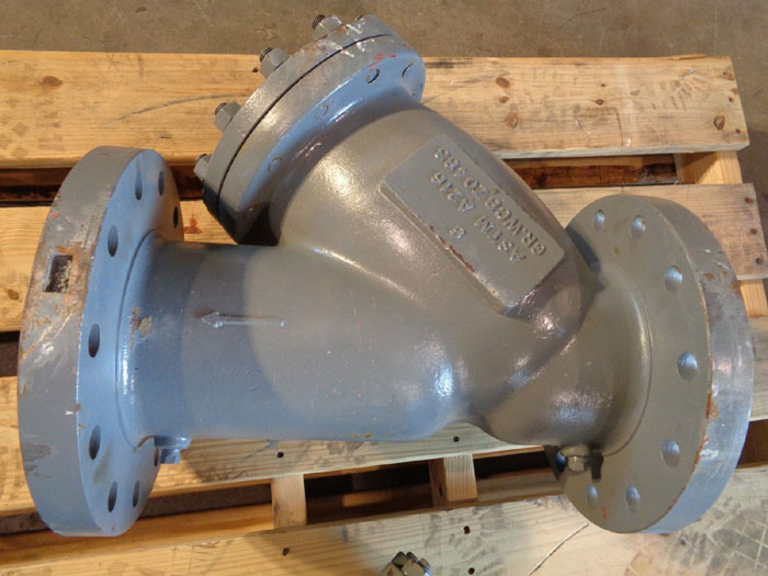 TITAN FCI FLANGED WYE VALVE, 6" CLASS 300, YS-62 9