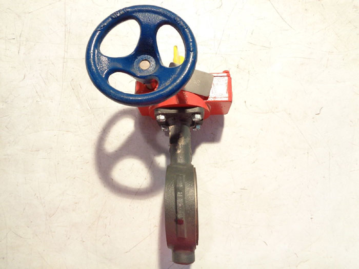 NIBCO 3" WAFER BUTTERFLY VALVE W/ FIRE CONTROL, FIG#: WD-3510-4