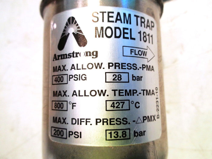 ARMSTRONG STEAM TRAP 1811