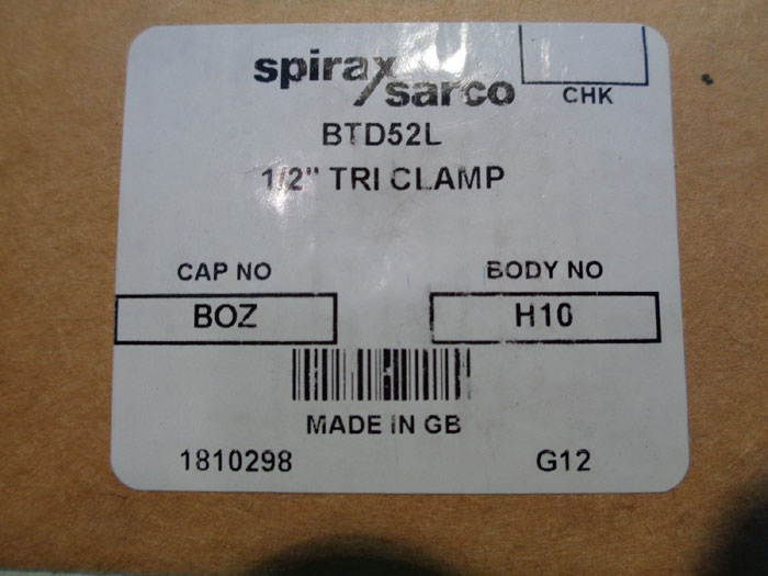 SPIRAX SARCO THERMODYNAMIC STEAM TRAP BTD52L