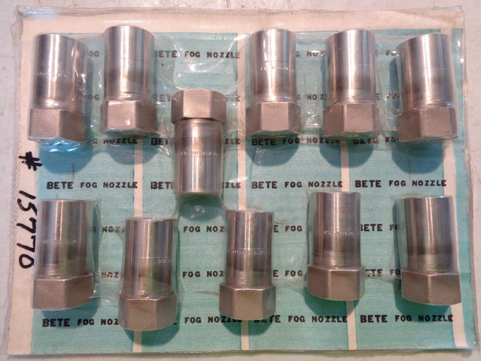 BETE FOG NOZZLE, PART#: FMP343W, FMP343M & FMP437M  LOT OF (27)