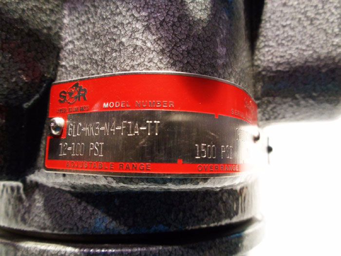 SOR PRESSURE SWITCH 6LC-KK3-N4-F1A-TT