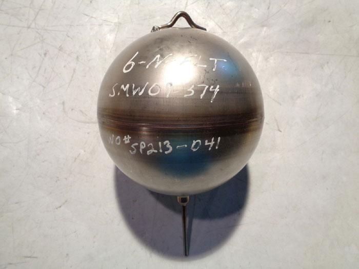 STAINLESS STEEL BALL FLOATS 6"
