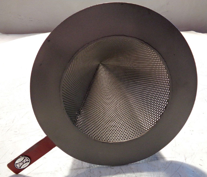LOT OF MACK IRON WORKS CONICAL STRAINER 8"-PCS-150#