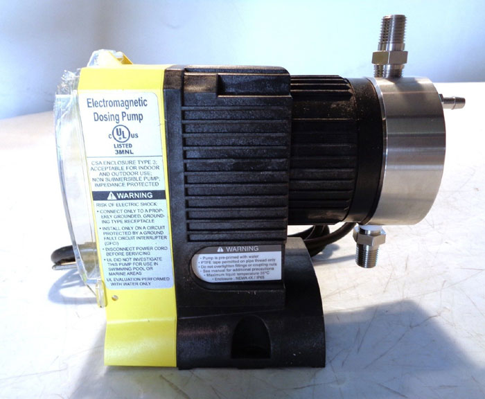 LMI MILTON ROY ELECTROMAGNETIC DOSING PUMP -" ROYTRONIC" - MODEL: A151-927NP