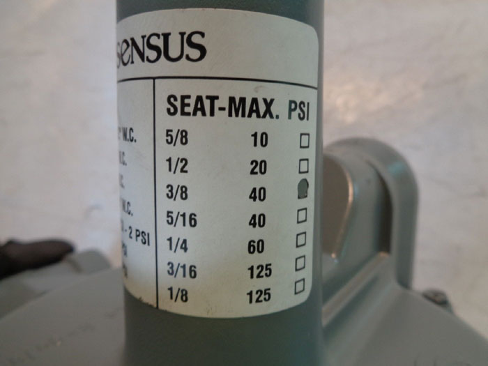 SENSUS SERVICE REGULATOR 143-80 SERIES