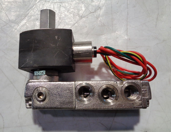 ASCO SOLENOID #EV8007G1 & 3-WAY PILOT VALVE #EV8551A409