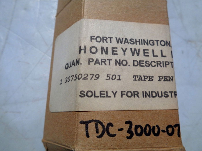 LOT OF (5) HONEYWELL TAPE PEN, #30750279 501, #30750279 502, #30750279 503