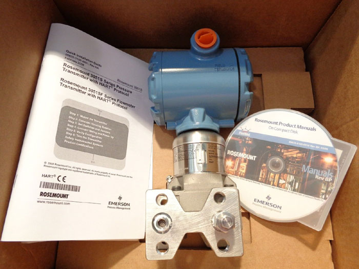 ROSEMOUNT PRESSURE TRANSMITTER W/ HART 3051S2CG5A2F12A1AKDL4