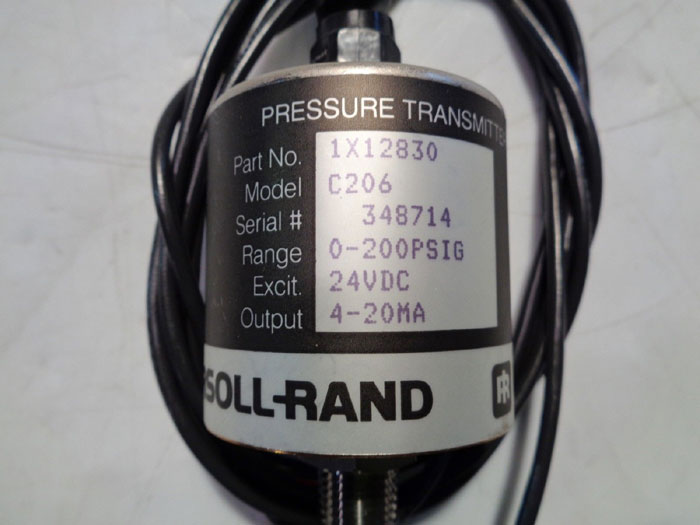 INGERSOLL RAND PRESSURE TRANSMITTER 1X12830