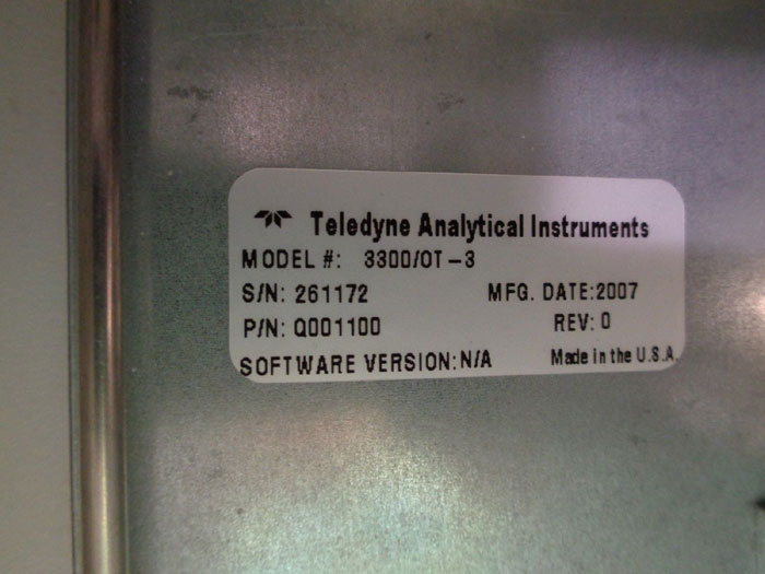 TELEDYNE ANALYTICAL INSTRUMENTS SAMPLER #Q00100