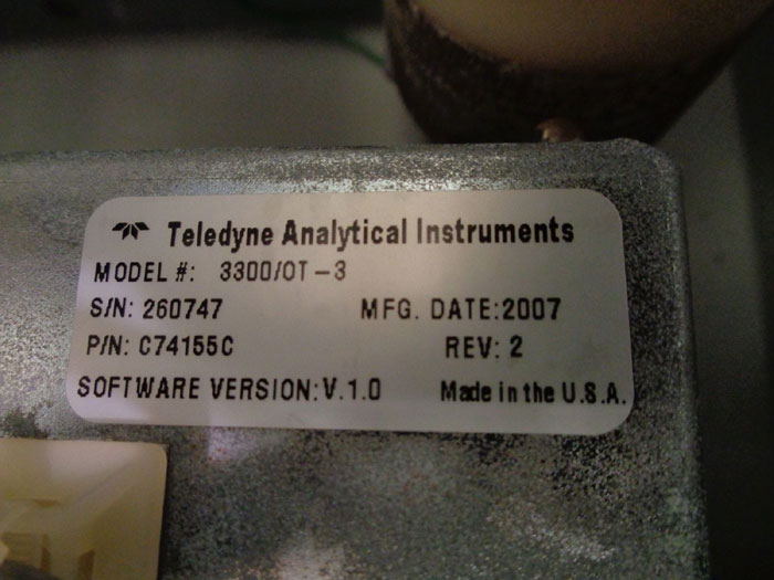 TELEDYNE ANALYTICAL INSTRUMENTS SAMPLER #Q00100