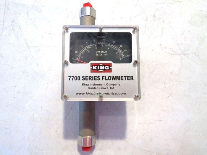 KING INSTRUMENT 7700 SERIES FLOWMETER